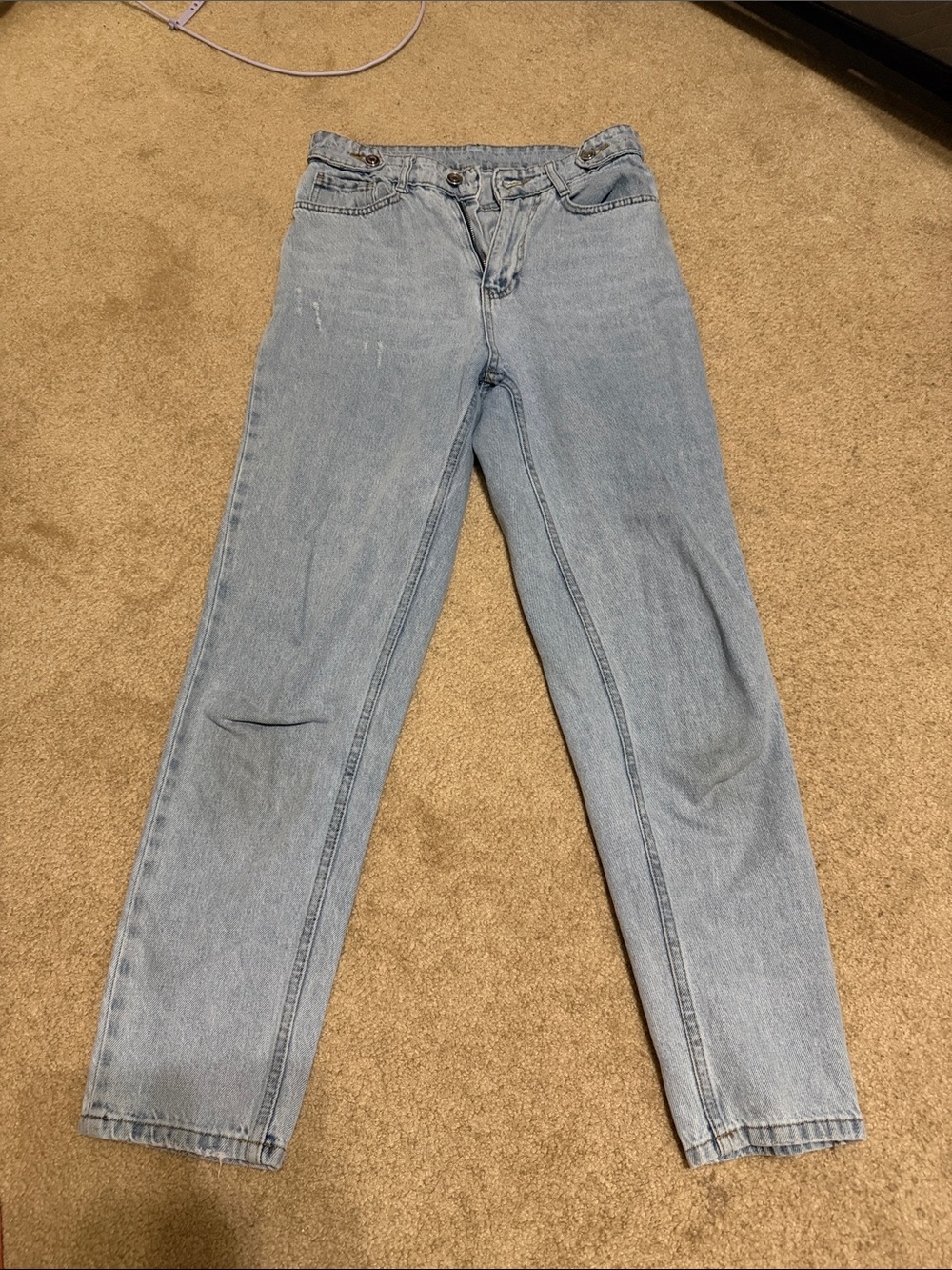 SHEIN Light Blue Straight Leg Women’s Jeans